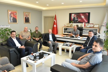 Samsun Büyükşehir Belediye Başkanı Sn. Halit Doğan’dan Samsun Teknopark ziyareti.